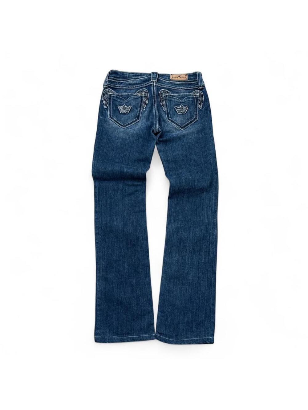 Y2K Sang Real 00s Embroidered Denim Jeans